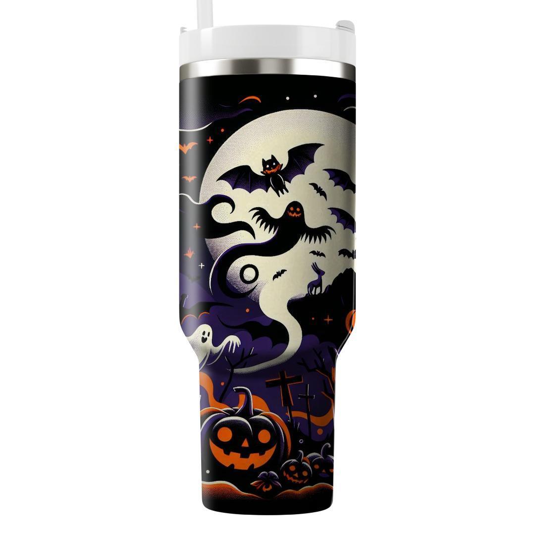 Spooky Halloween Night  Travel Tumblers