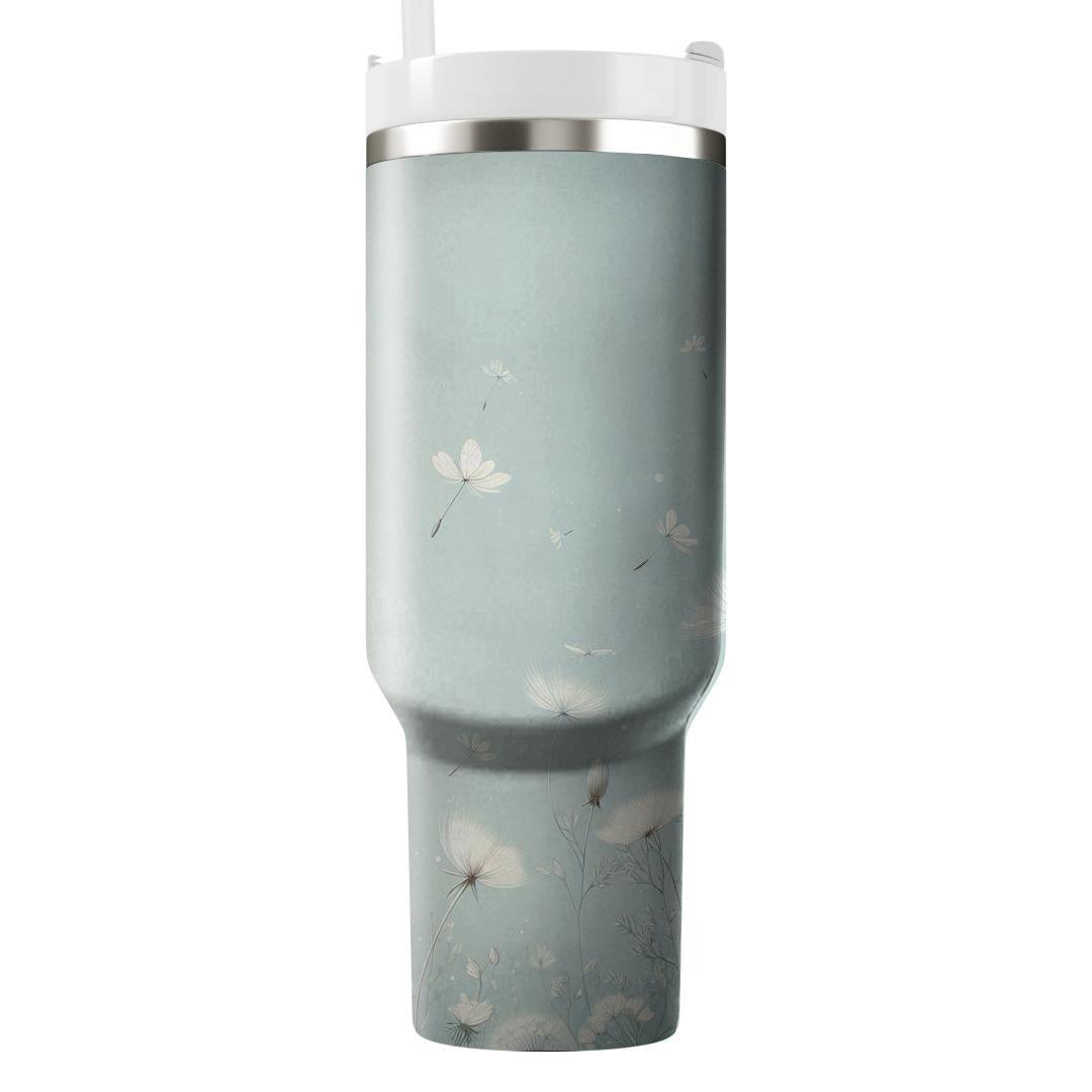 Artful Dandelion Dreams  Travel Tumblers