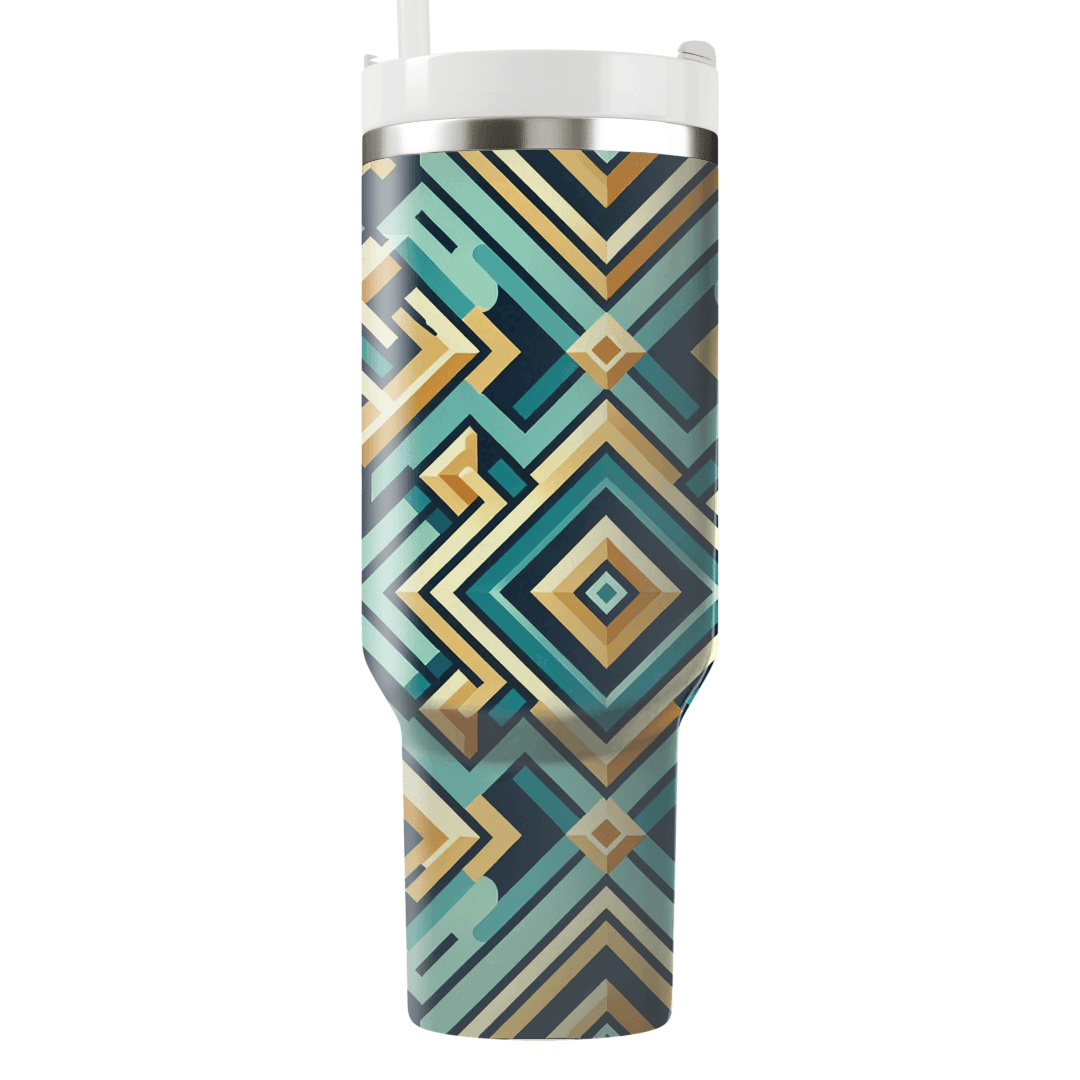 Diamond Weave Pattern  Insulated Tumblers