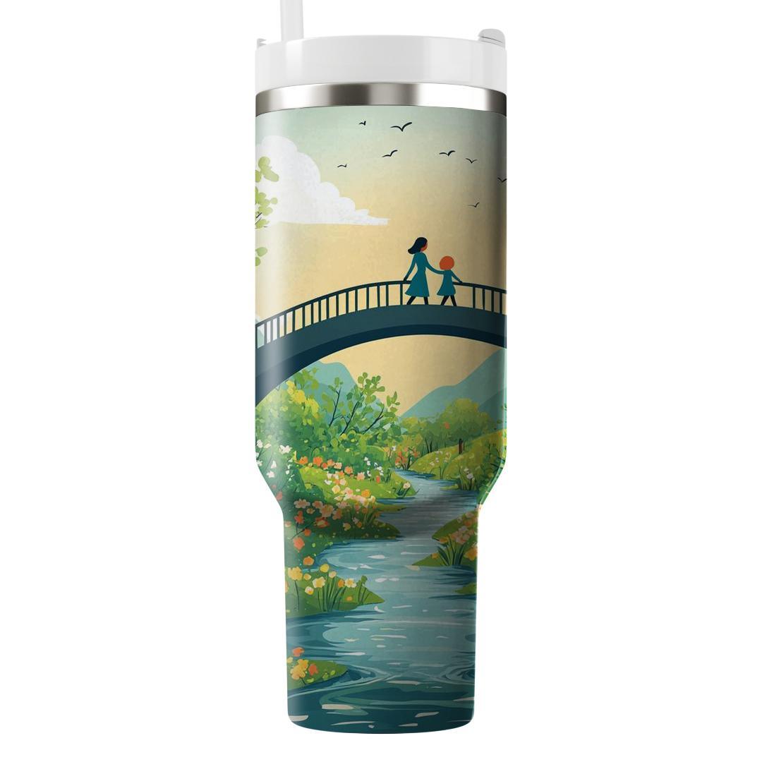 The Bridge Of Trust: Crossing Life’s Challenges Together Insulated Tumblers