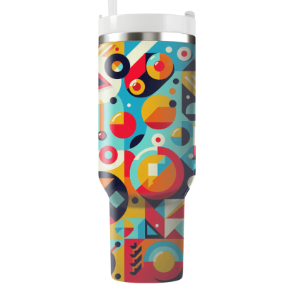 Groovy Retro Shapes  Tumblers For Gifts