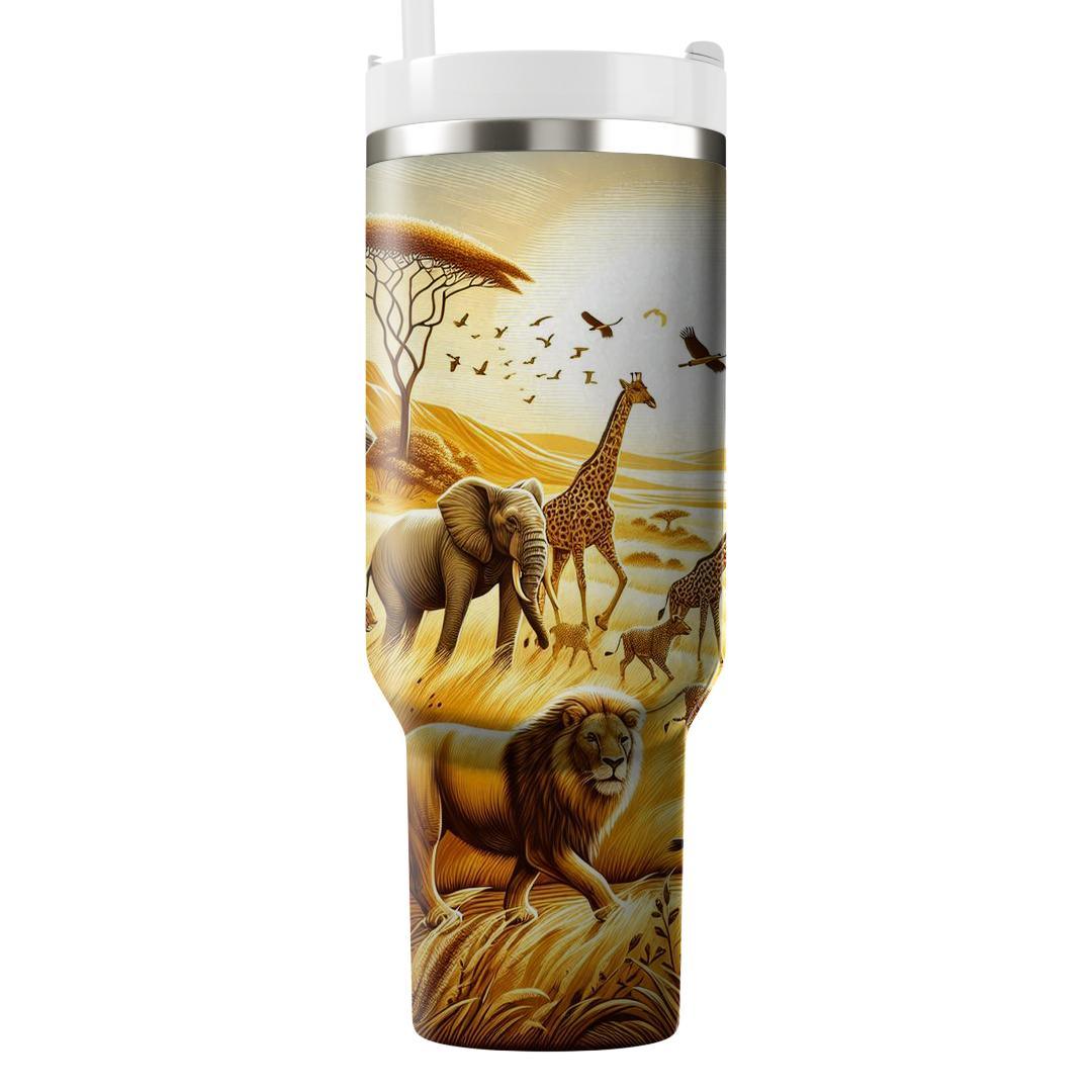Summer Safari  Personalized Tumblers