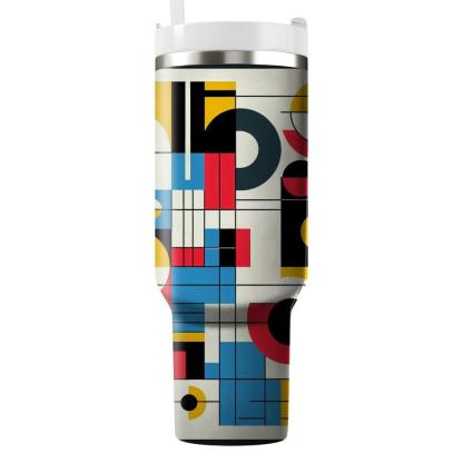 Bauhaus Twist  Travel Tumblers
