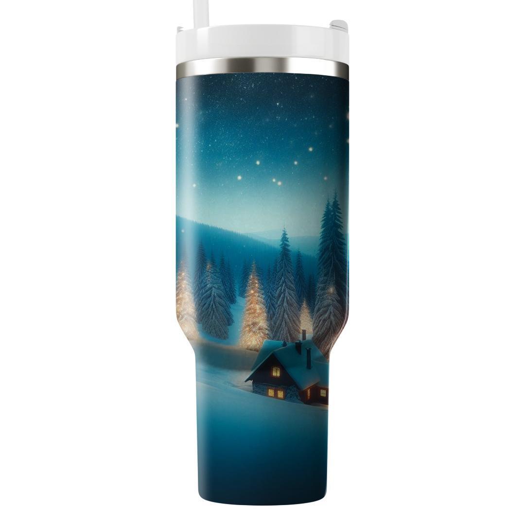 Winter Nights Cozy  Tumbler Cups