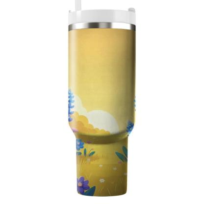 Blossoming Bluebonnet  Insulated Tumblers