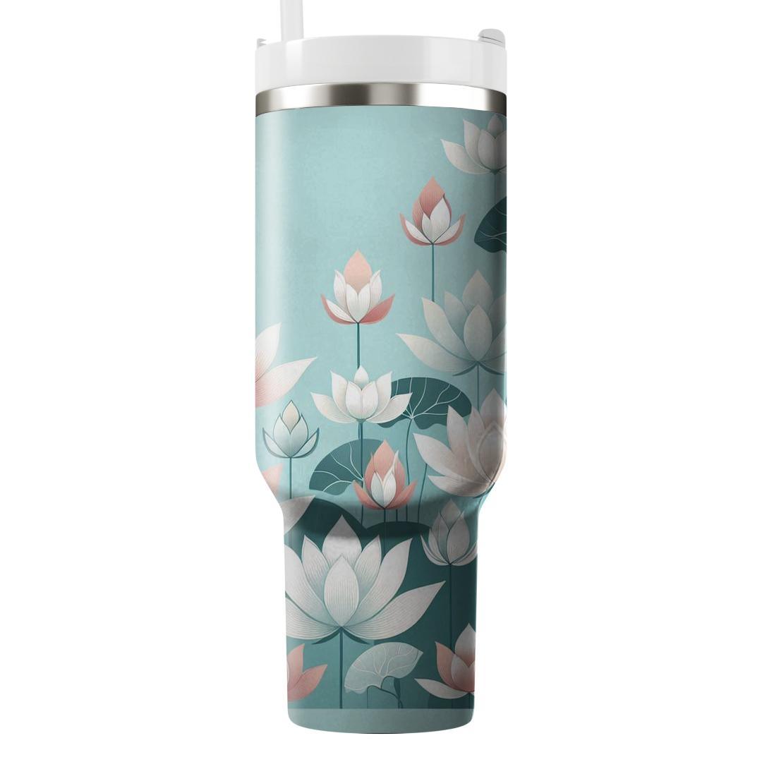 Pristine Lotus Serenity  Tumblers For Gifts
