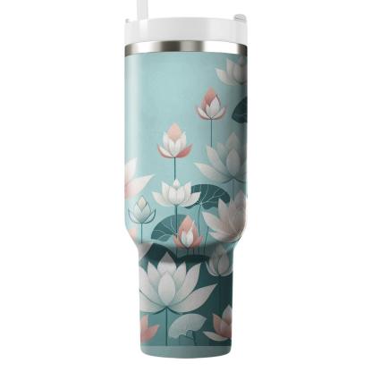 Pristine Lotus Serenity  Tumblers For Gifts