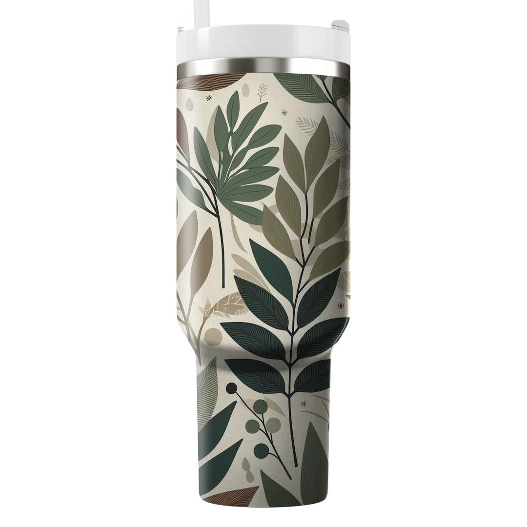 Modern Botanical Prints  Travel Tumblers