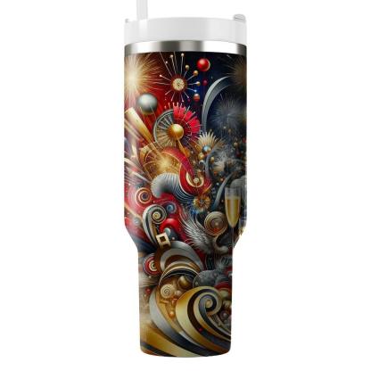 Dreamscape Of Traditions - New Year’s Festival  Tumblers With Lids