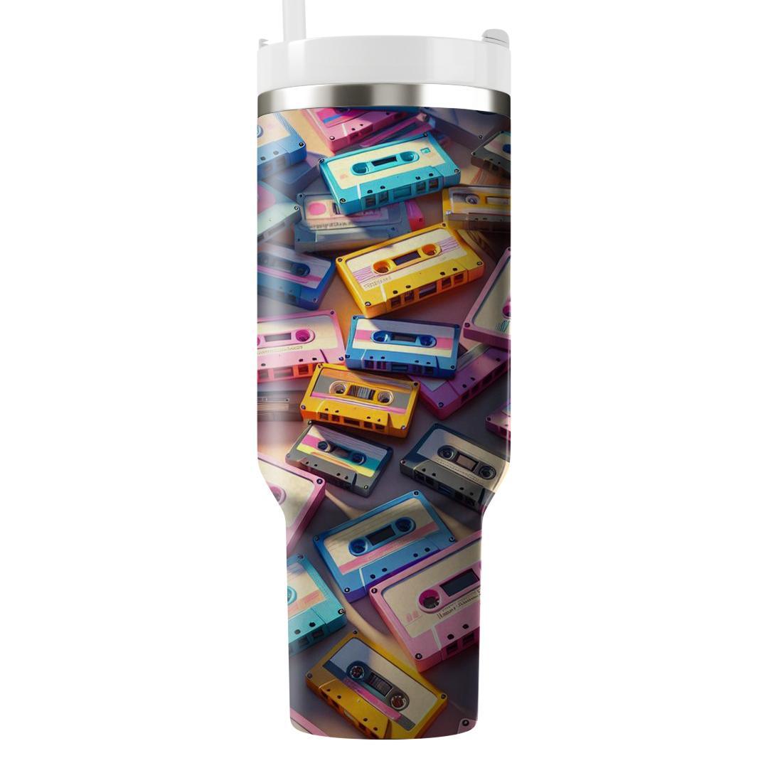 Cassette Tape Groove  Tumblers For Gifts