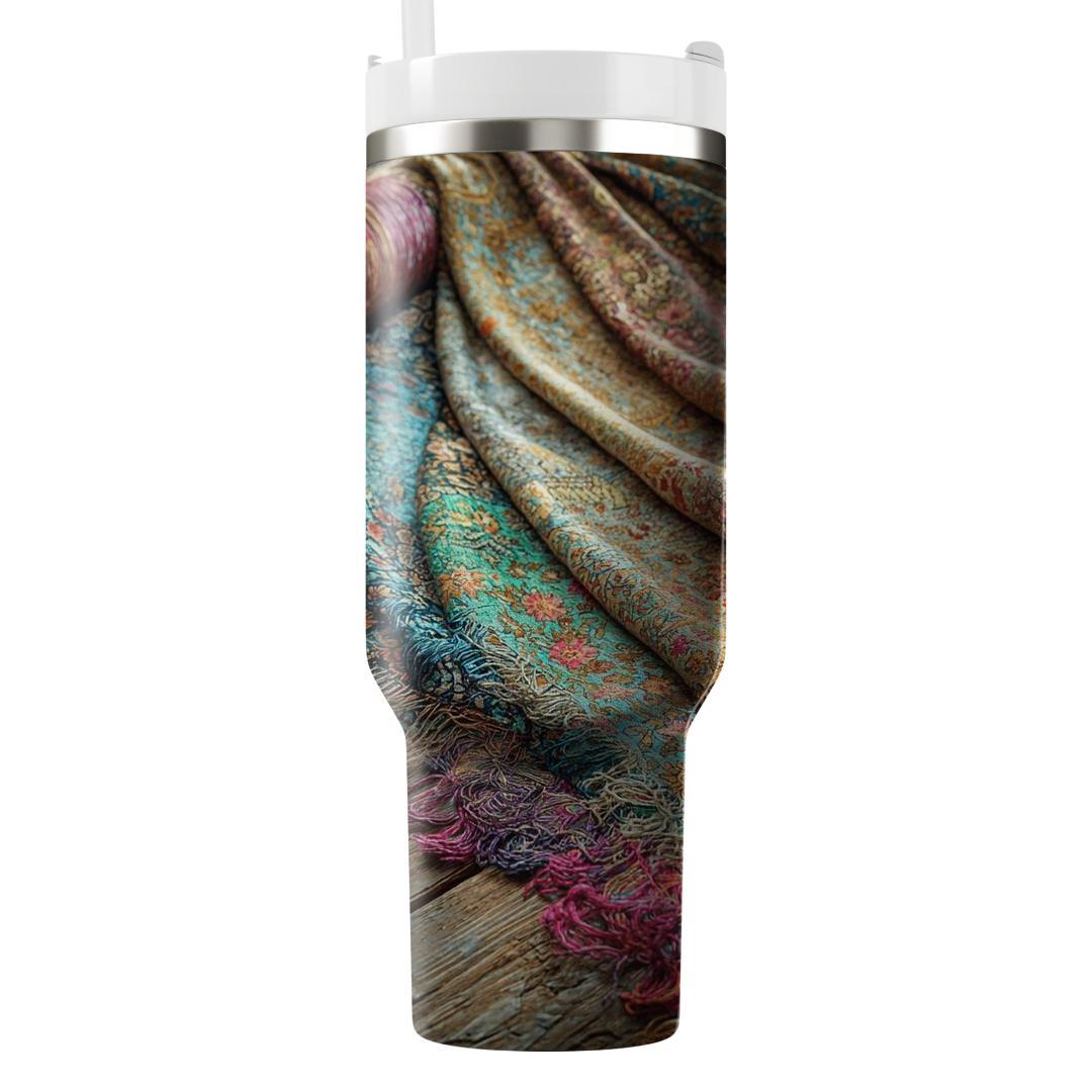The Threads Of Connection: A Mother’s Woven Love Insulated Tumblers