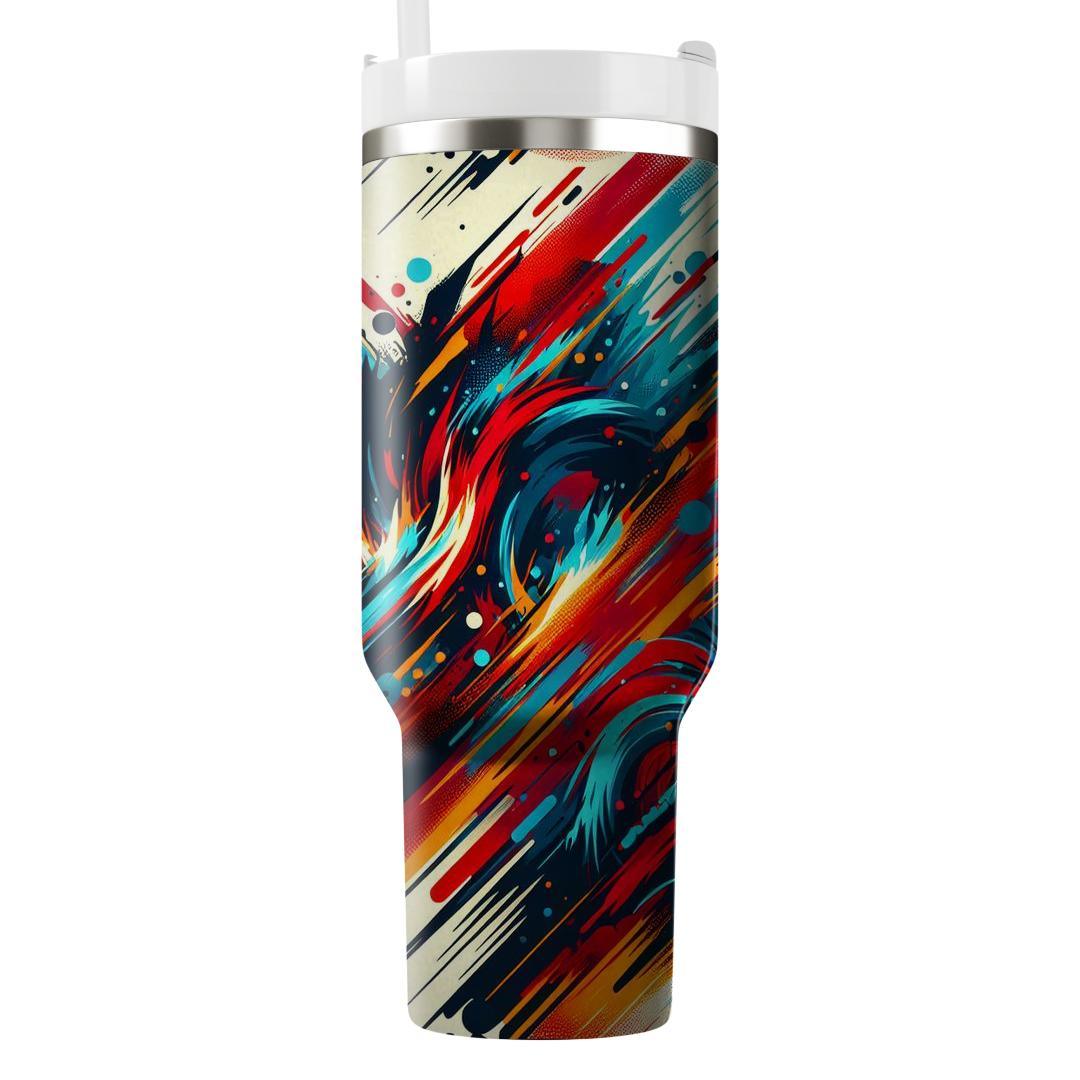 Abstract Urban Graffiti  Custom Tumblers