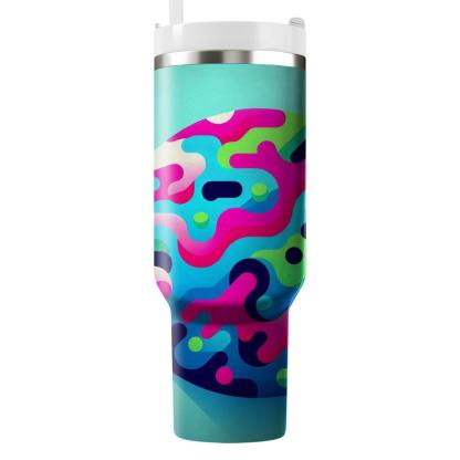 Funky Camo  Personalized Tumblers