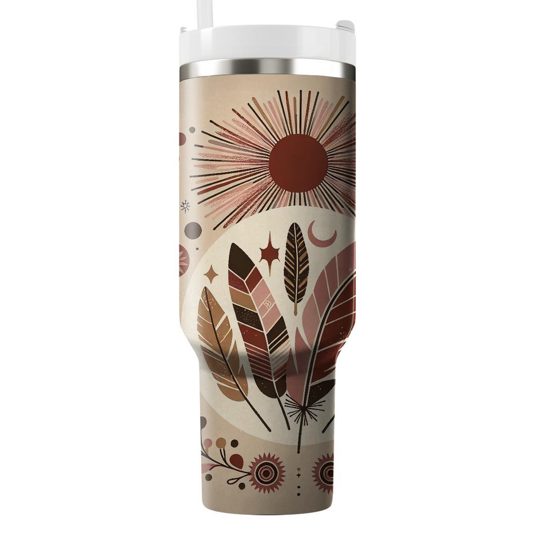 Boho Sunset  Travel Tumblers