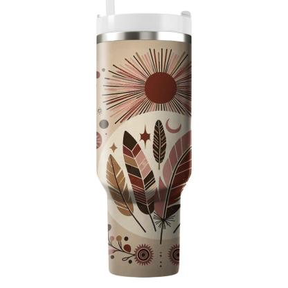 Boho Sunset  Travel Tumblers