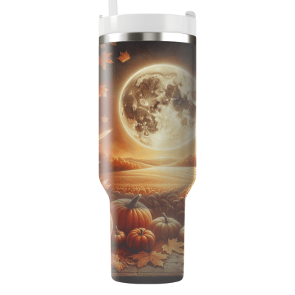 Harvest Moonlight - Autumn Equinox  Decorative Tumblers