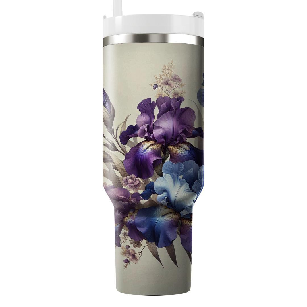 Elegant Iris Dream  Unique Tumblers