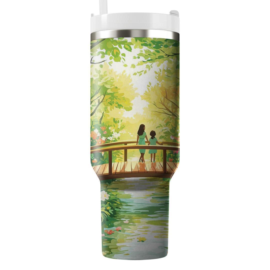 The Bridge Of Memories: Crossing Into Love’s Embrace Insulated Tumblers