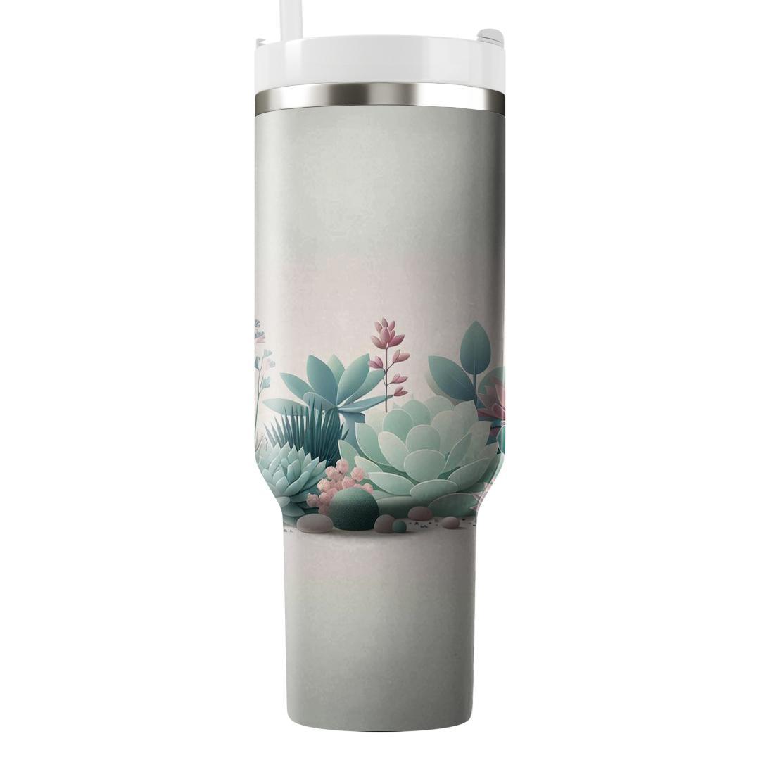 Serene Succulent Dreams  Tumblers For Gifts