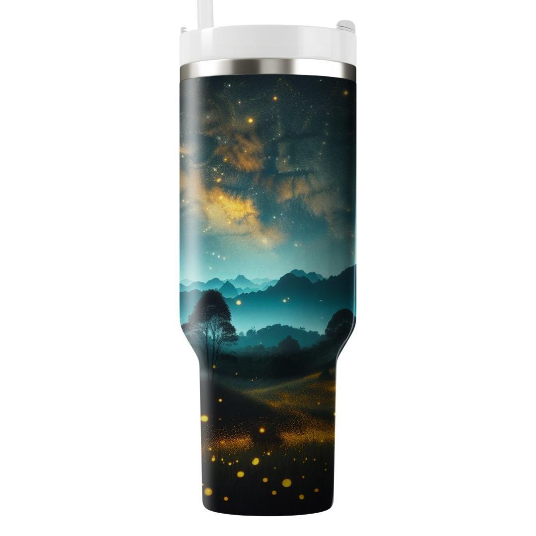 Magical Firefly Night  Travel Tumblers