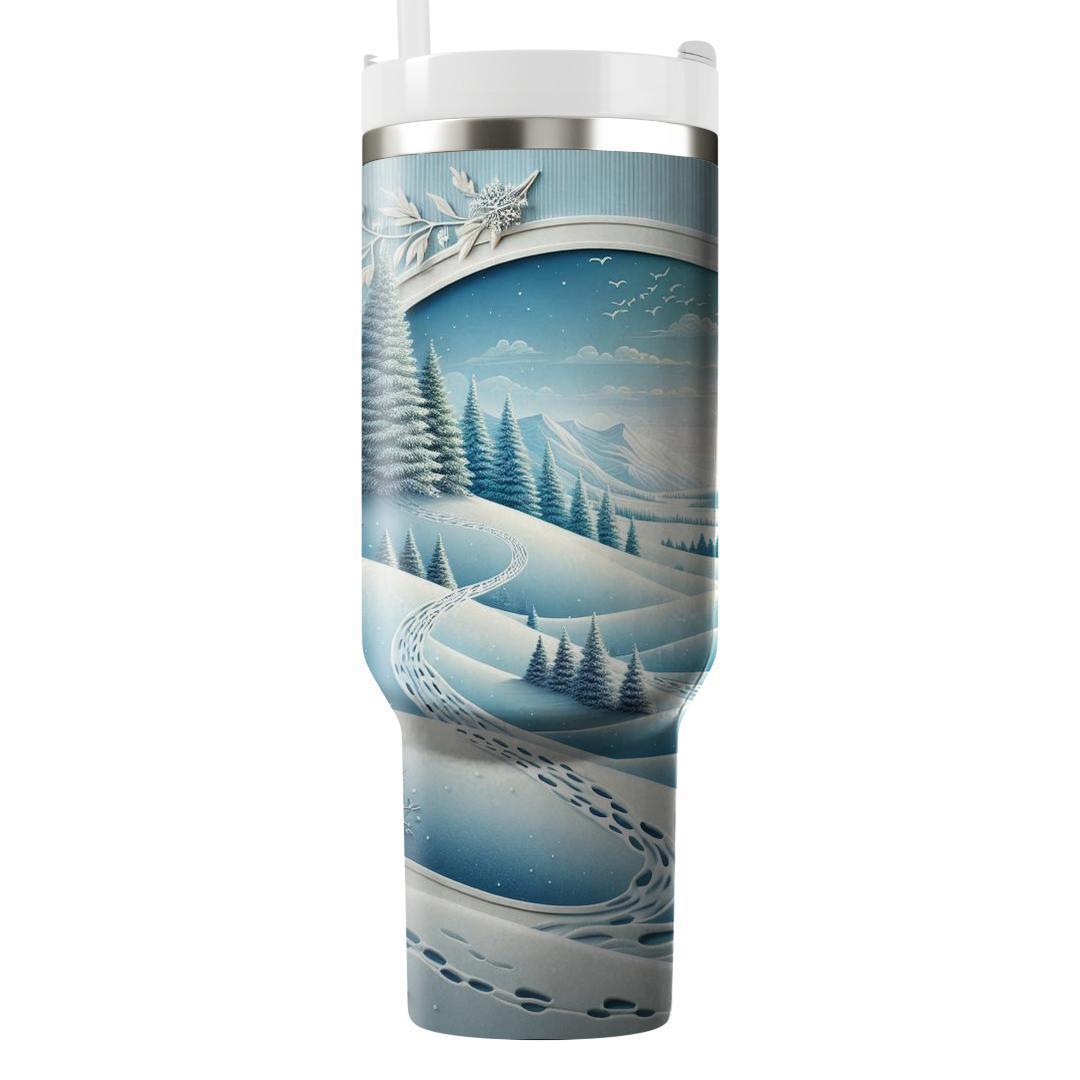 Winter Scenic Trails  Tumbler Cups