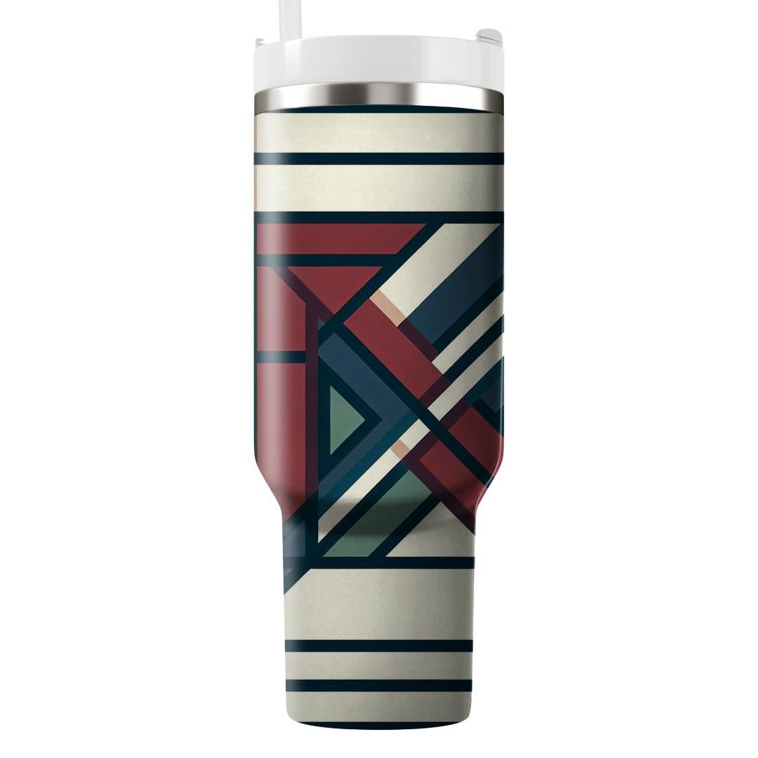 Vintage Plaid Harmony  Tumblers For Gifts