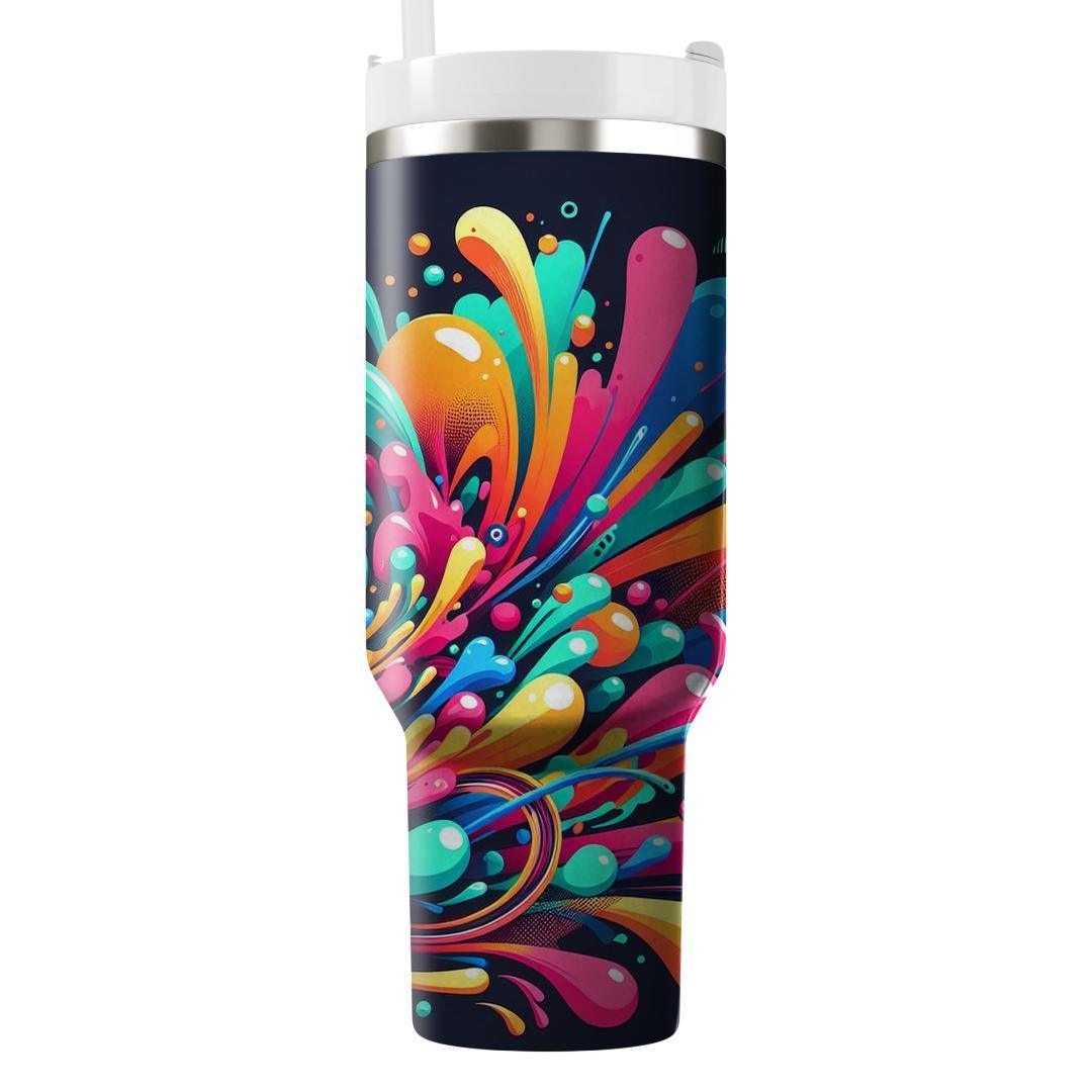 Festival Of Colors - Color Run  Personalized Tumblers