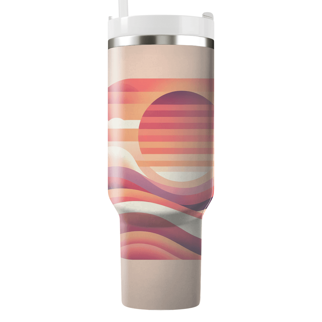 Dreamy Sunset Gradients Decorative Tumblers