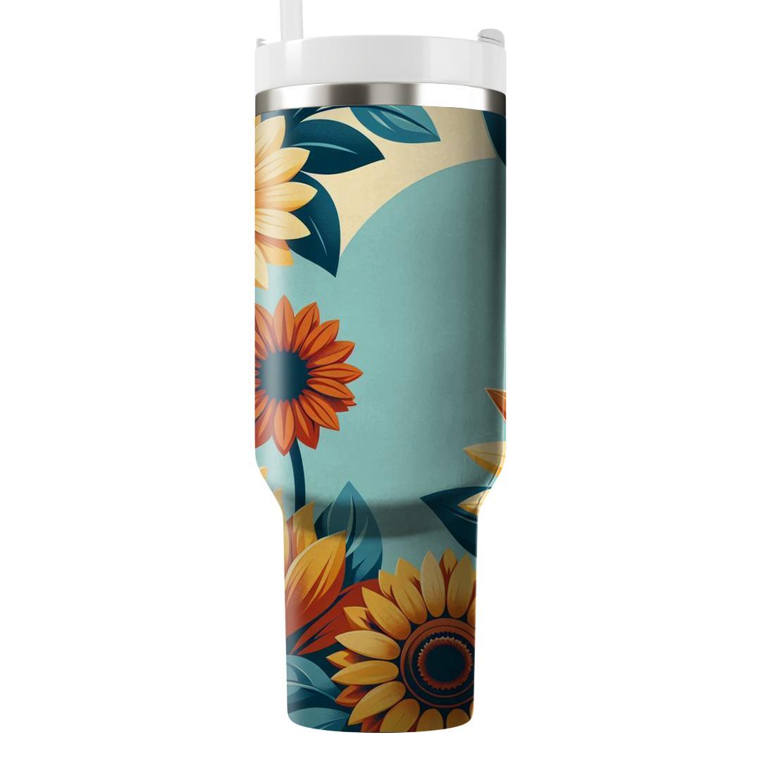 Sunflower Groove  Custom Tumblers