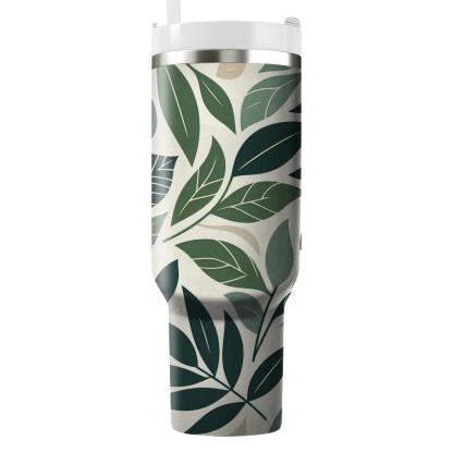 Botanical Leaf Harmony  Tumblers For Gifts