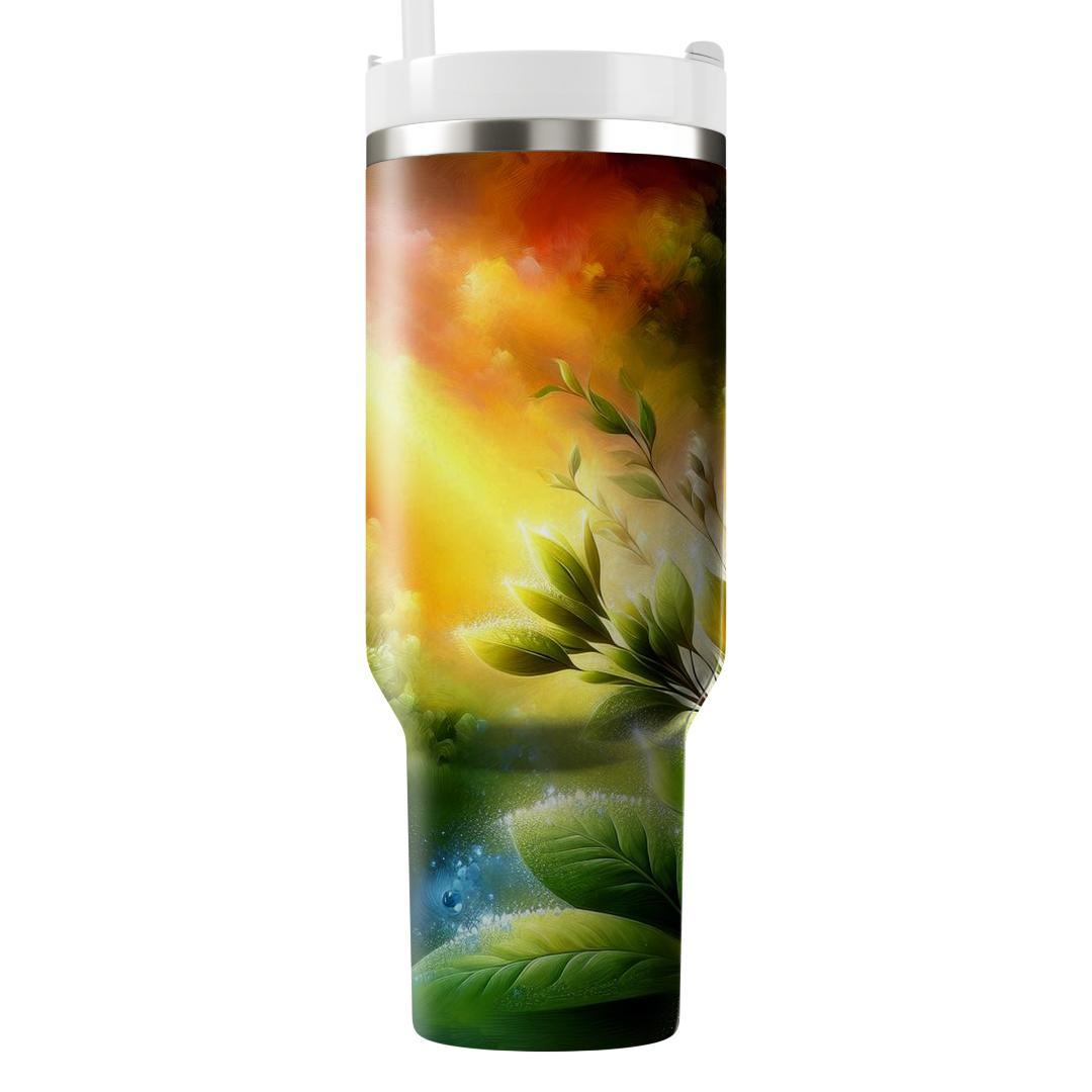 Spring Fresh  Tumbler Cups