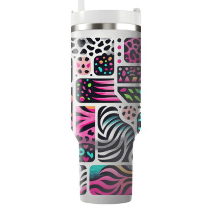 Funky Animal Prints  Tumbler Cups