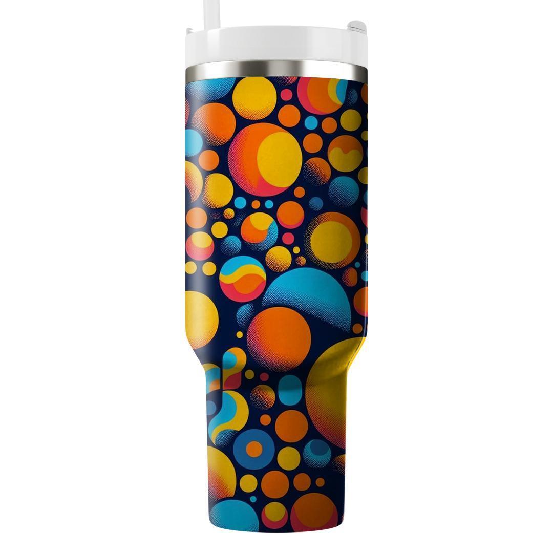 Timeless Polka Dot Bliss  Travel Tumblers