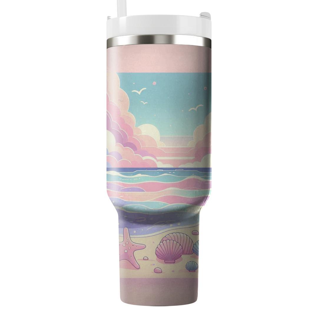 Summer Pastel Paradise  Travel Tumblers