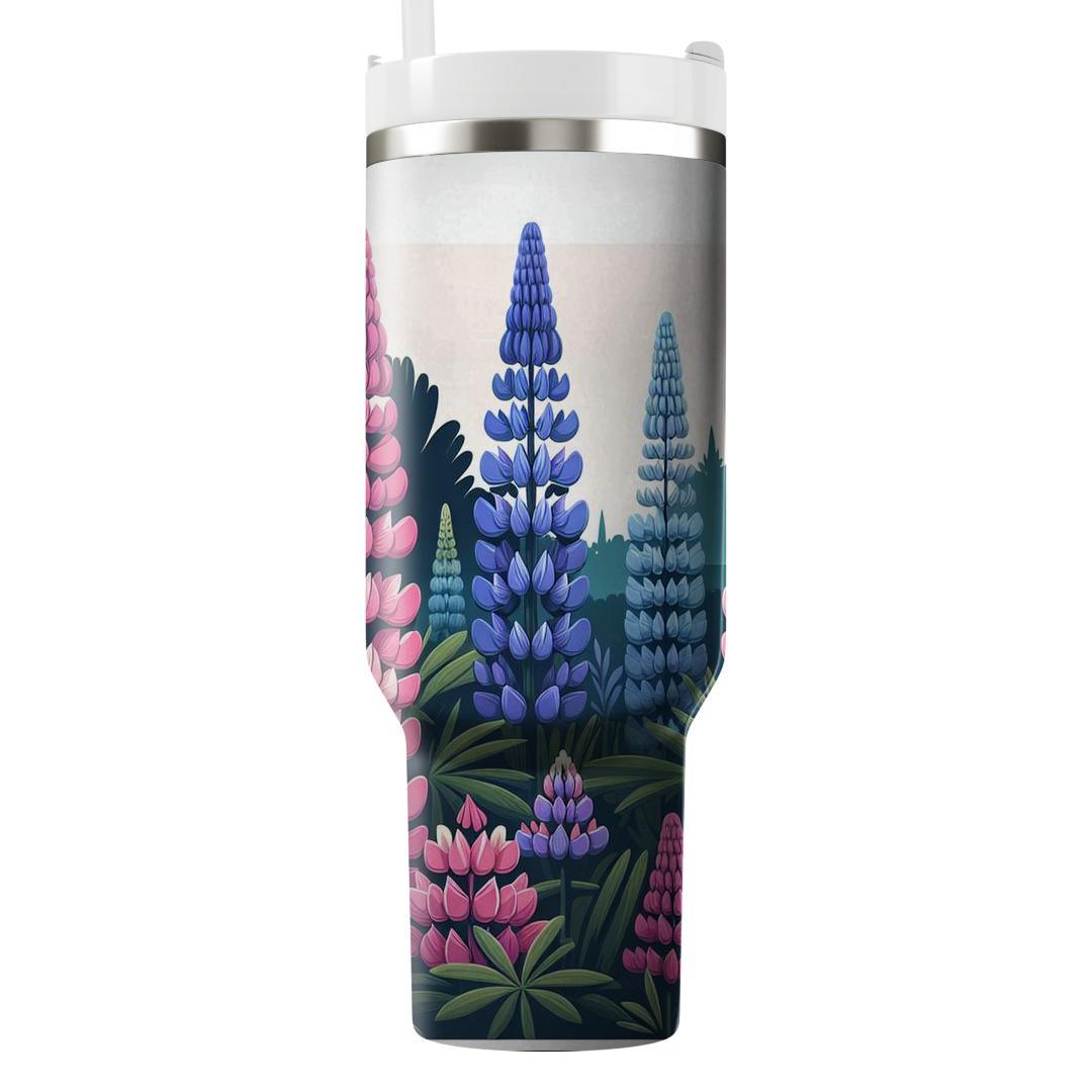 Lupine Lavender  Tumblers For Gifts