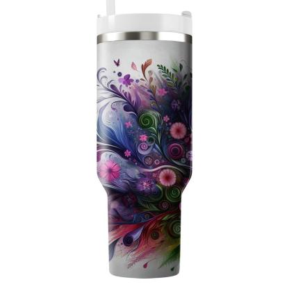 Floral Fiesta - International Women’s Day  Tumblers With Lids