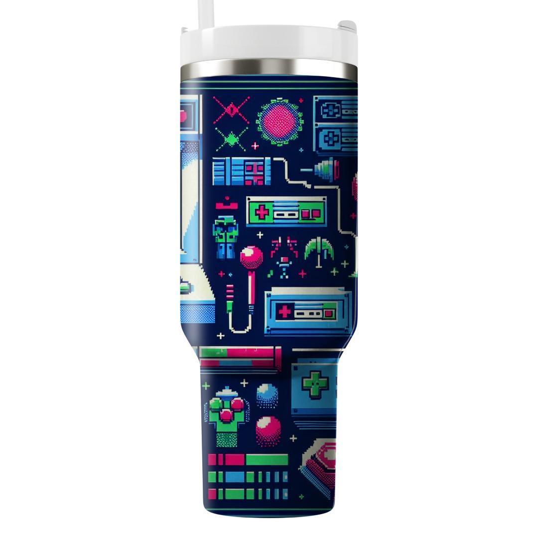 Electric Arcade Rush  Personalized Tumblers