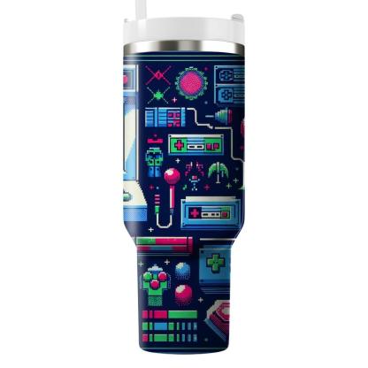 Electric Arcade Rush  Personalized Tumblers