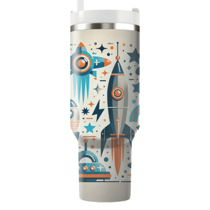 Retro Sci-fi  Tumbler Cups
