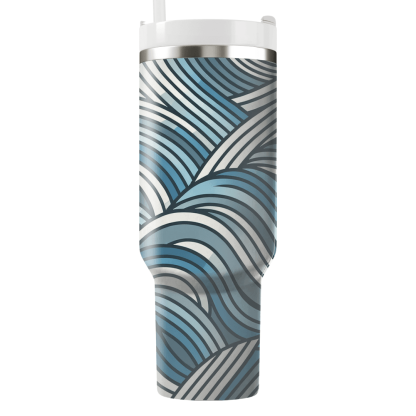 Dynamic Curved Lines  Insulated Tumblers