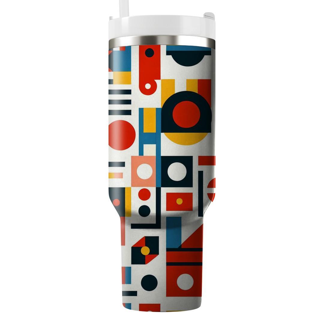 Bauhaus Blocks  Insulated Tumblers