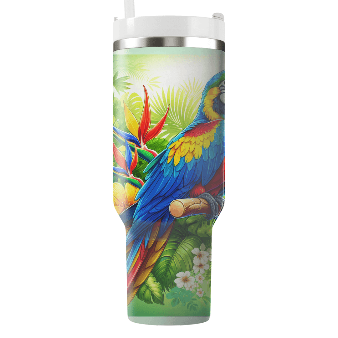 Vibrant Macaw Paradise  Tumblers For Gifts