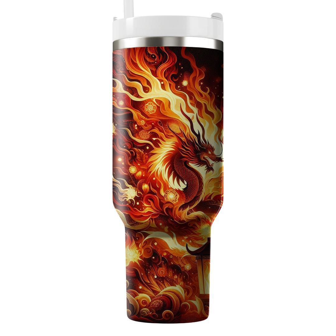 Embers Of Celebration - Fire Festival  Tumblers With Lids