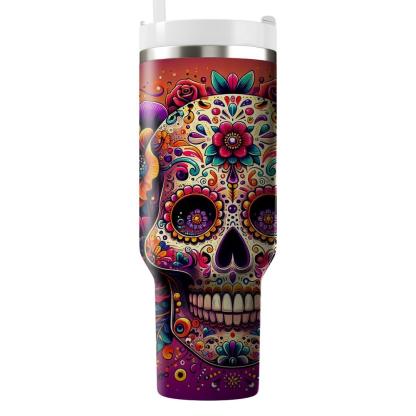 Harmony Of Spirits - Day Of The Dead  Tumblers With Lids