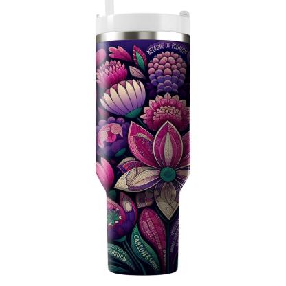 Floral Fusion - International Women’s Day  Tumblers With Lids
