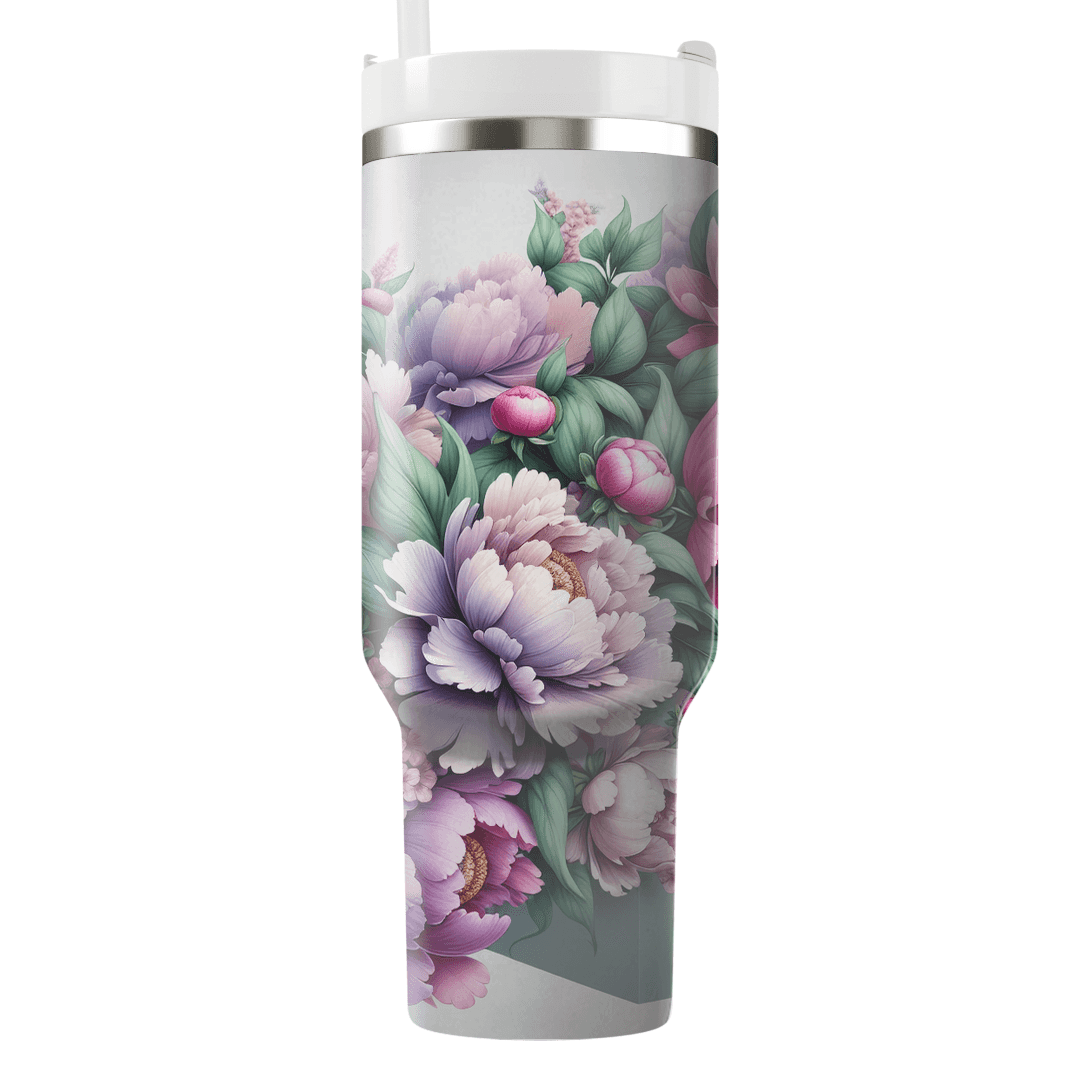 Pastel Peony Dream  Travel Tumblers