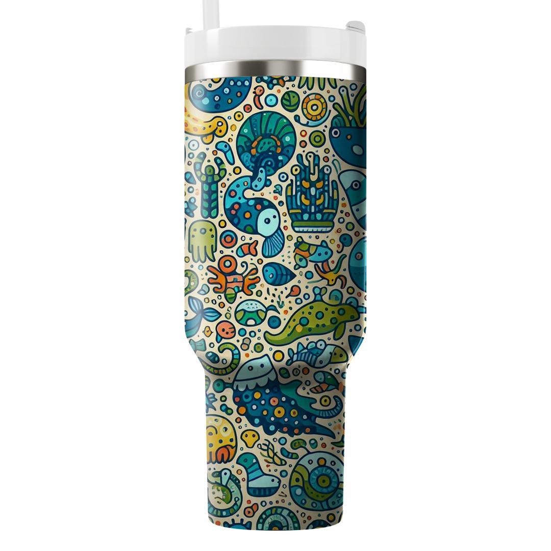 Whimsical Underwater Adventure  Decorative Tumblers