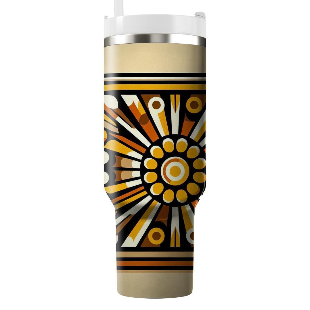 Sunburst Groove  Tumbler Cups