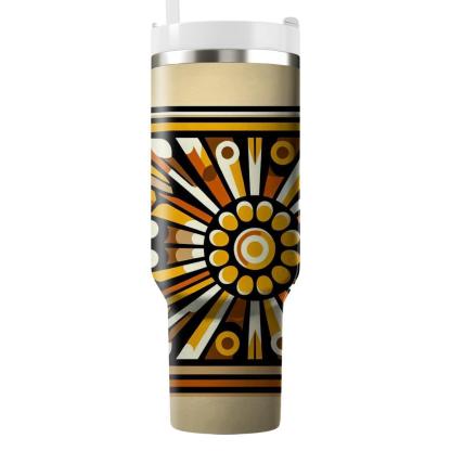 Sunburst Groove  Tumbler Cups