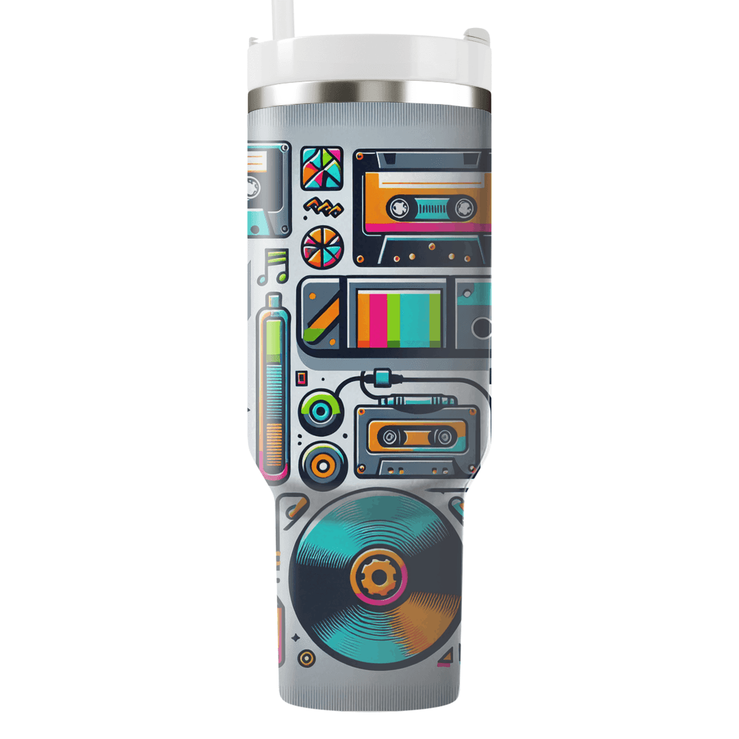 Radical 80s Tech  Tumbler Cups